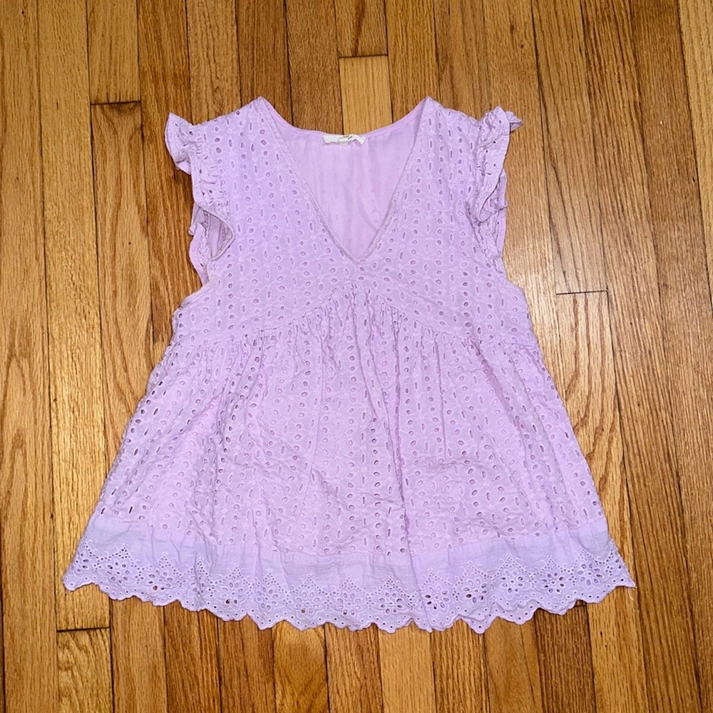 Purple blouse
